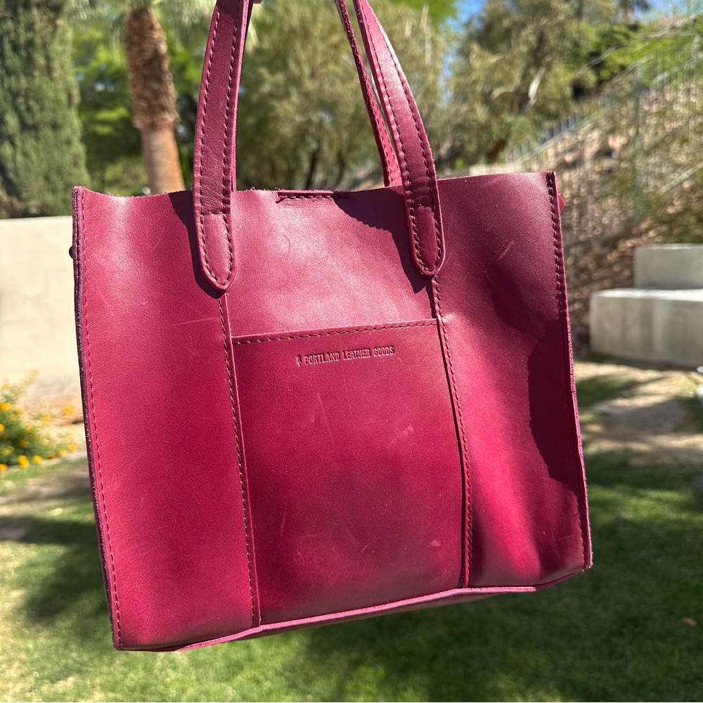 Portland Leather Goods Classic Snap Lola in Boysenberry